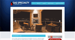 Desktop Screenshot of gasspecialty.com